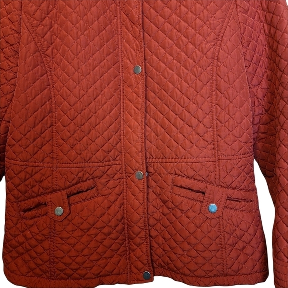 Weatherproof red long-sleeved quilted  modern jacket - Picture 2 of 16